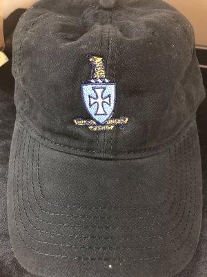 Actual cap with embroidery from Campus-Classics.com.