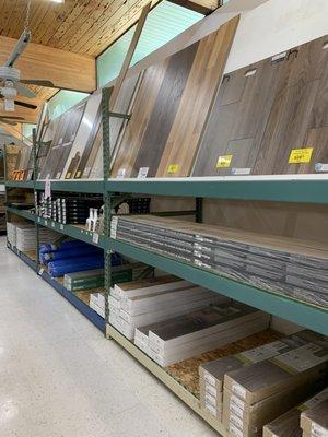 Laminate and LVP flooring