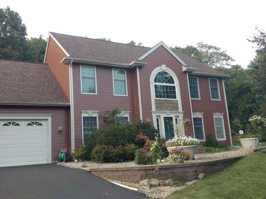 Residential re-roof project, River Falls, WI