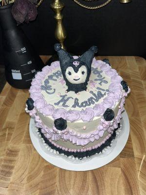 Custom Kuromi Cake