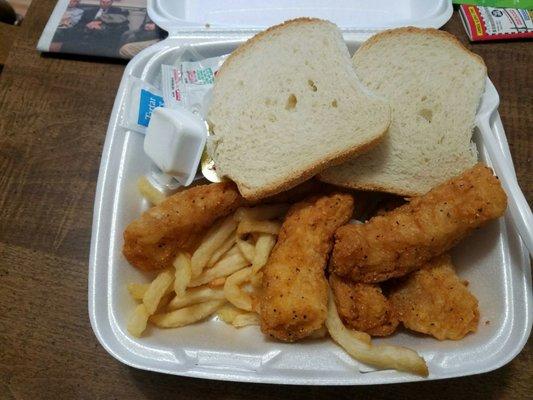 This is what you get for $11 at the Knights of Columbus' fish fry. Instead go to the Bridgeport Gun Clubs fish fry.