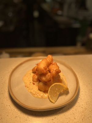 Chefs fish of the day  Crispy cod