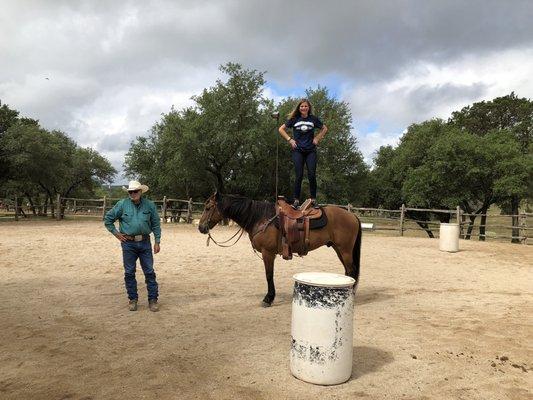 We had a great time at Rancho Cortez. The teens were entertained and unplugged.  Larry and the staff made this the best day! Thank you!