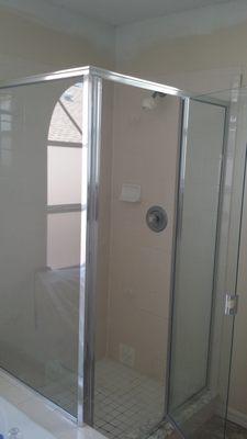 Before picture of Shower Renovation