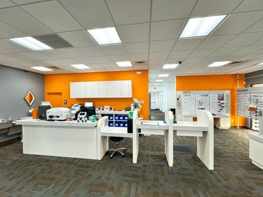 Store Interior at Stanton Optical store in Hialeah, FL 33012