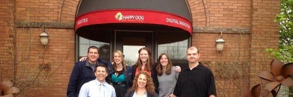 The Happy Dog Team in Downtown White Bear Lake