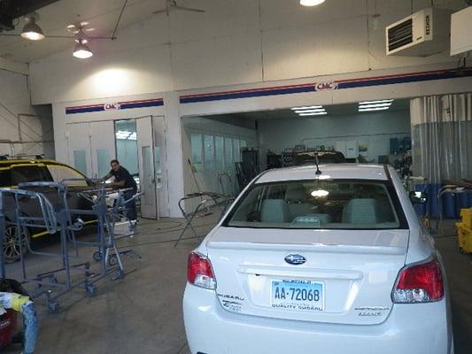 Giovanni Auto Body Has Two State Of The Art Spray Booths