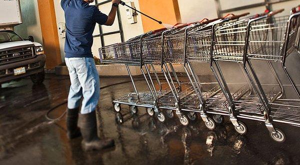 Power Washing Pressure: Shopping Carts * Facilities * Sidewalks