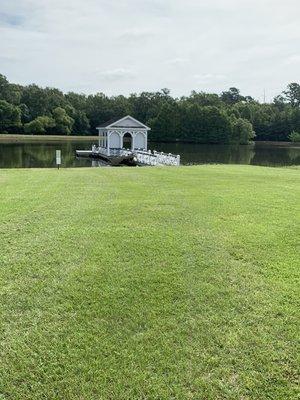 Beautiful lake property we maintain.