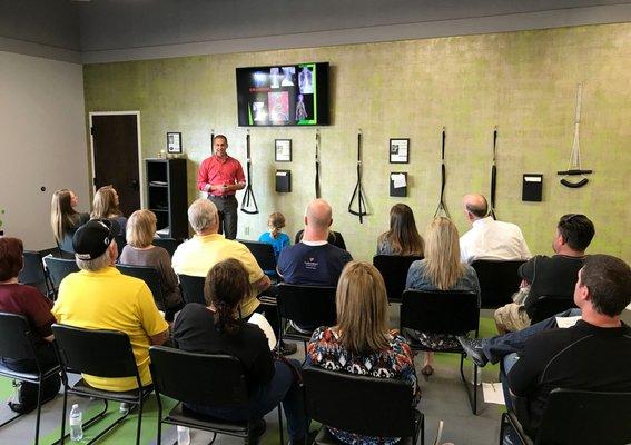 Align Health & Wellness holds monthly 'Healthy Lifestyle' workshops.