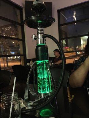 sick hookah set up! Nice and nothing but clean hits