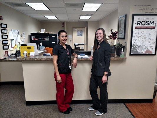 Our front desk staff will help you get checked in and ready for your appointment.