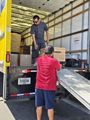 Father Daughter Moving