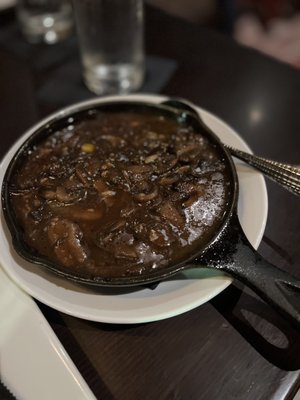 Mushroom Skillet**** a must try!!! **** mushrooms over polenta