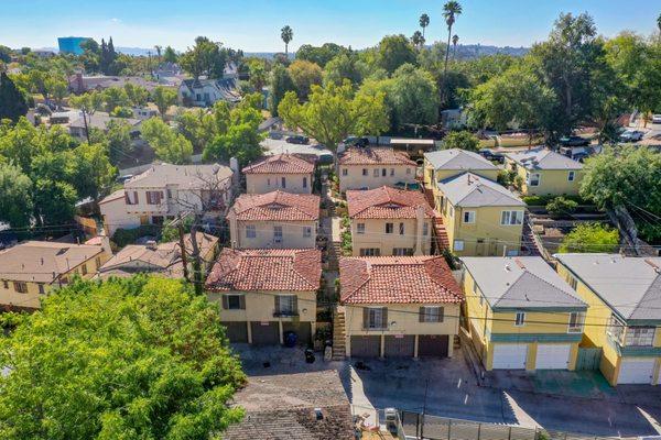 New listing! 6 spanish style terraced bungalows in El Sereno.