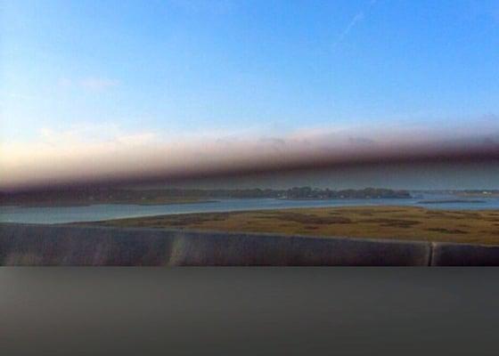 View of the Marsh from the bridge.