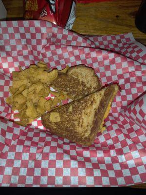 Jalapeno grilled cheese