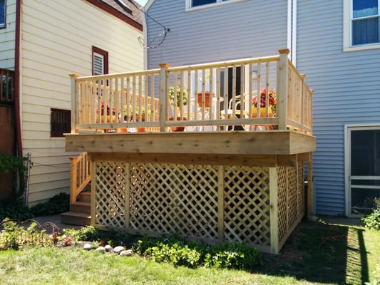 cedar deck