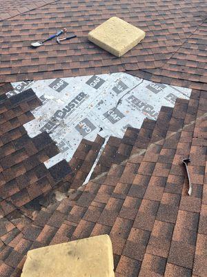 Church roof repair