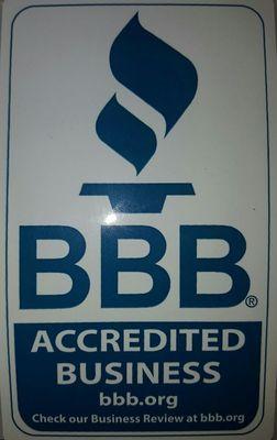 We are members of the  Better Business Bureau