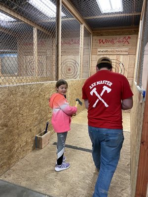 Axe throwing instructions for kids