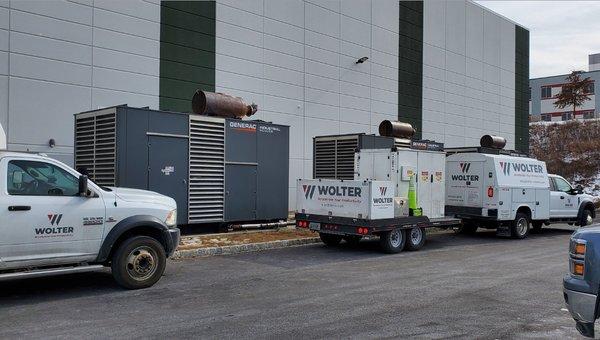 Wolter offers generator load bank testing service.