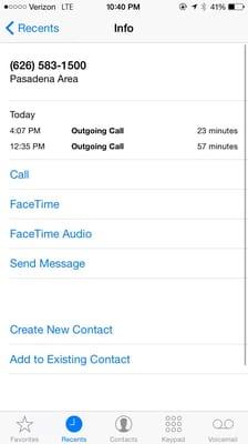 This is proof that I was on hold for almost an hr before I hung up