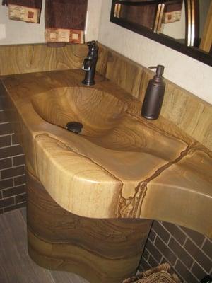 A River Sink is functional art for your bathroom!