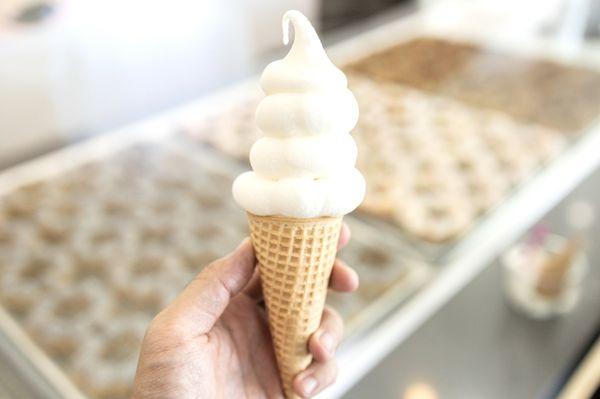 Original Soft Serve w/ Cone.