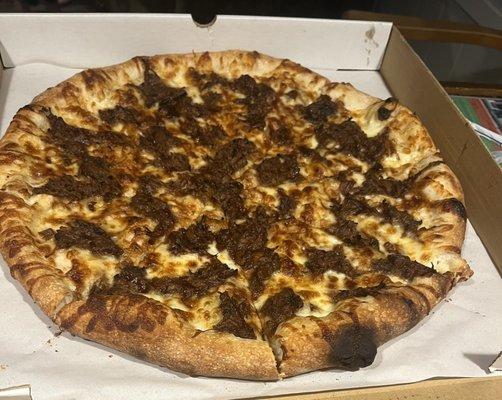 Brisket Pizza