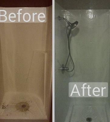 Deep cleaning, a bathroom total recovery