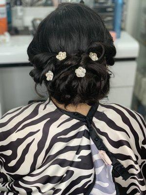 Prom updo