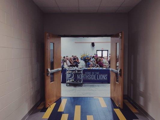 Grand opening of the new elementary building