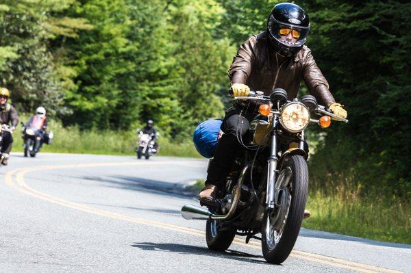 My 1971 Bonnie, kept fresh and clean by Vintage Steele.