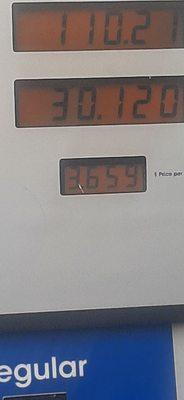 Watch out for this gas station!, false advertising! They rip you when you fill up! They refuse to adjust price!