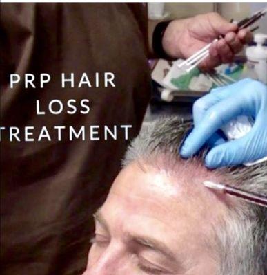 Plasma Stem Cells concentrated to regrow your own hair, naturally!