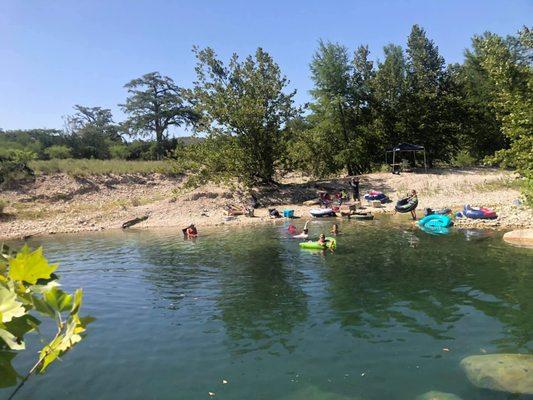 Folks love our deep swimming holes.