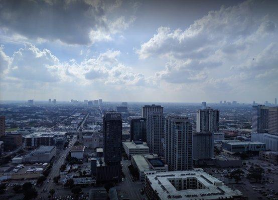 View of skyline from Station Houston (c/o Michael Brombacher)