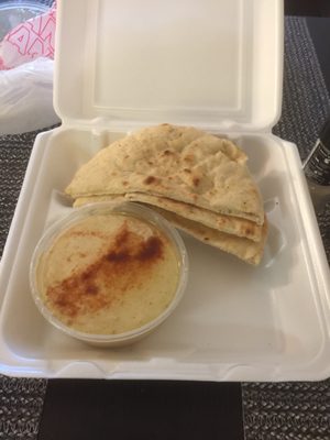 Hummus with pita