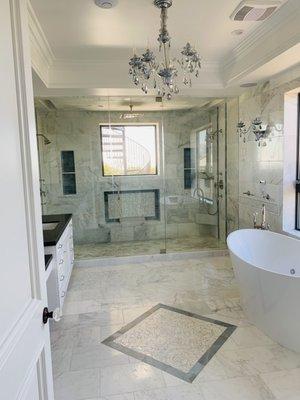 Master bathroom