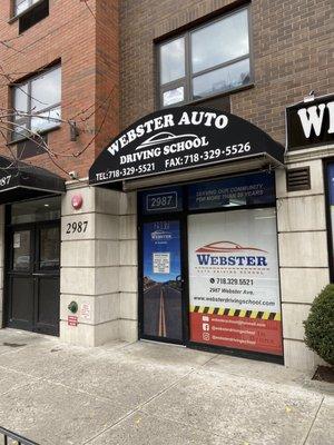 Webster Auto Driving School 2987 Webster Ave.  Bronx, NY 10458