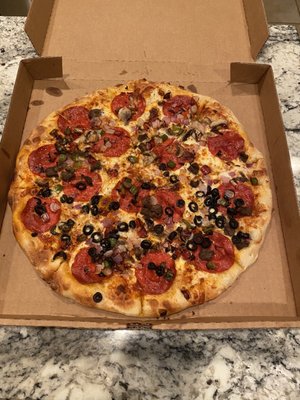 Meat 16" Supreme with Meat Pizza