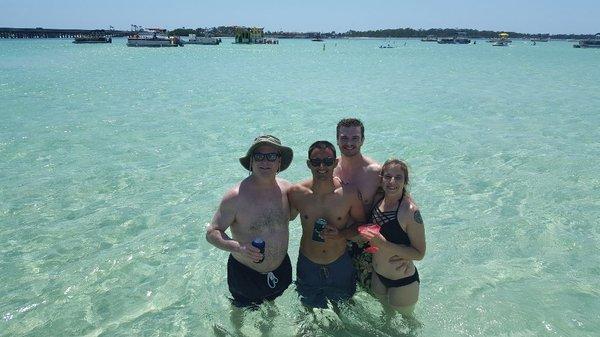 Crab Island excursion