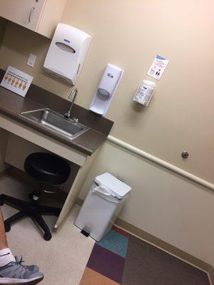 Adventist health clinic room