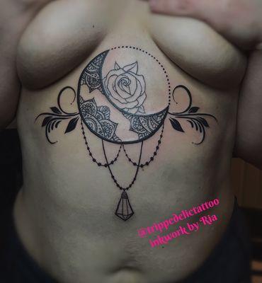 Custom sternum piece by Ria