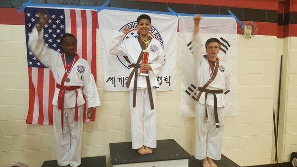 Jailen taking 1st place at our Regional Championships in the Chicago land area.  Good job Jailen.