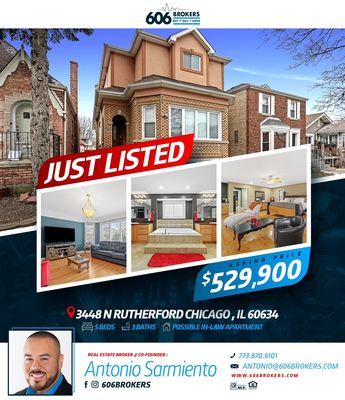 Biggest and nicest home on the block is for sale in your area! Call me today for more info or if you would like to Sell your home.