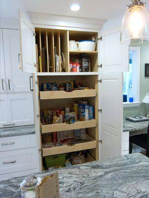 Brighton Cabinetry Making the most of a pantry cabinet