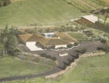 aerial photo of the retreat