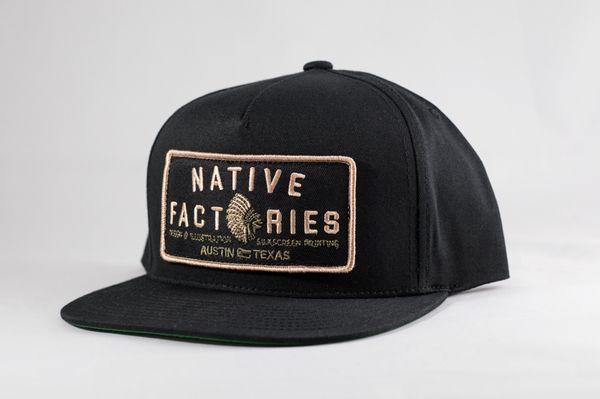 The classic Native Patch hats.